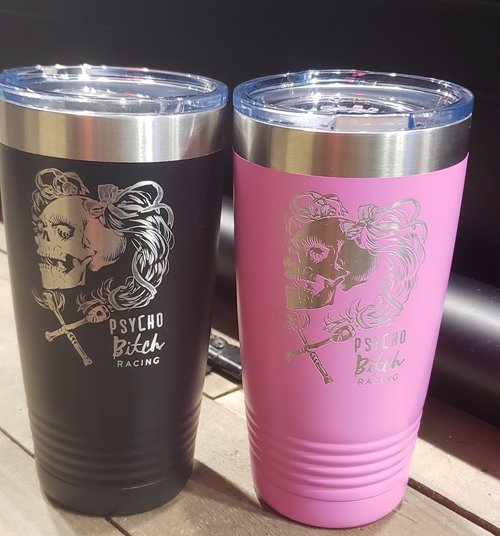 20 OZ Tumbler Pink or Black 